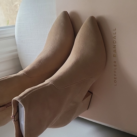 Loeffler Randall Isla beige suede booties - Picture 6 of 13